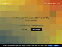 Tablet Screenshot of pixelpress.co